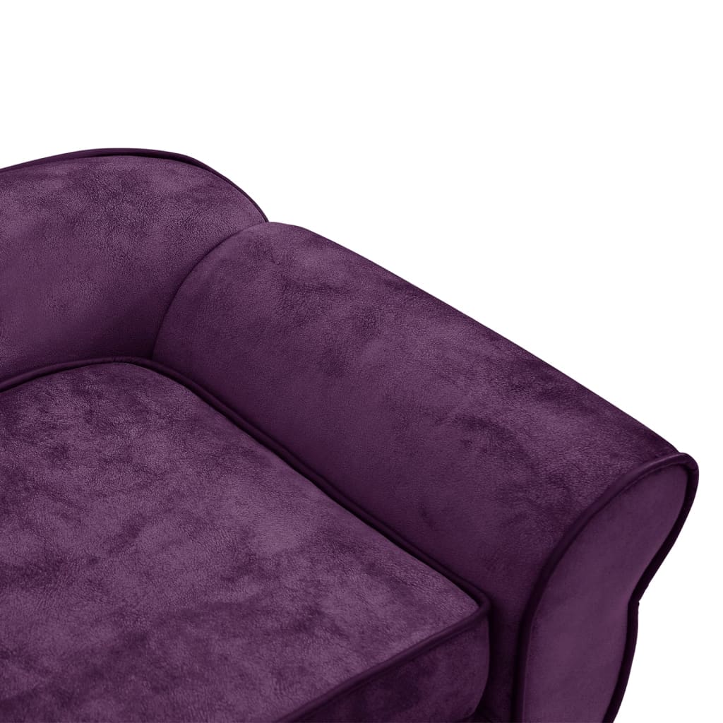 Sofa for dogs, cherry, 72x45x30 cm, plush