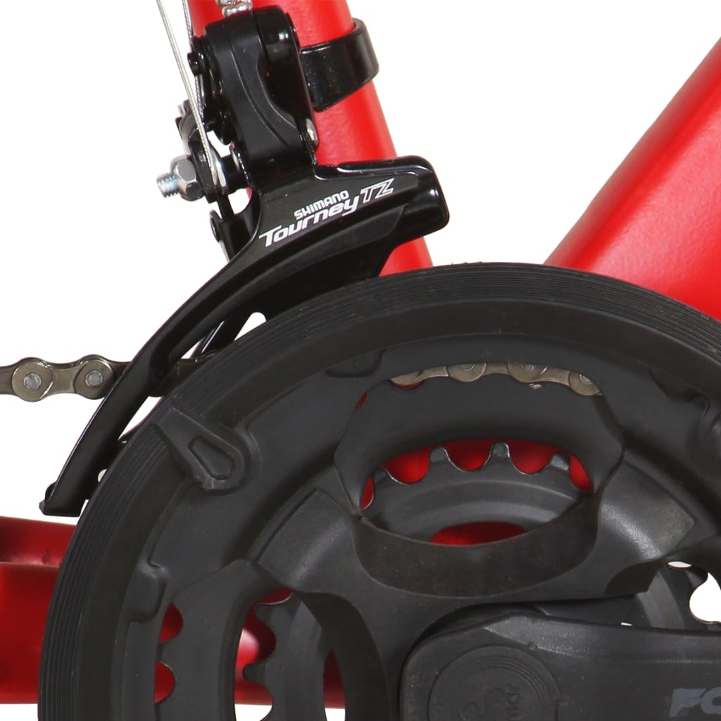 Mountain bike, 21 speeds, 29 inch wheel, 53 cm frame, red