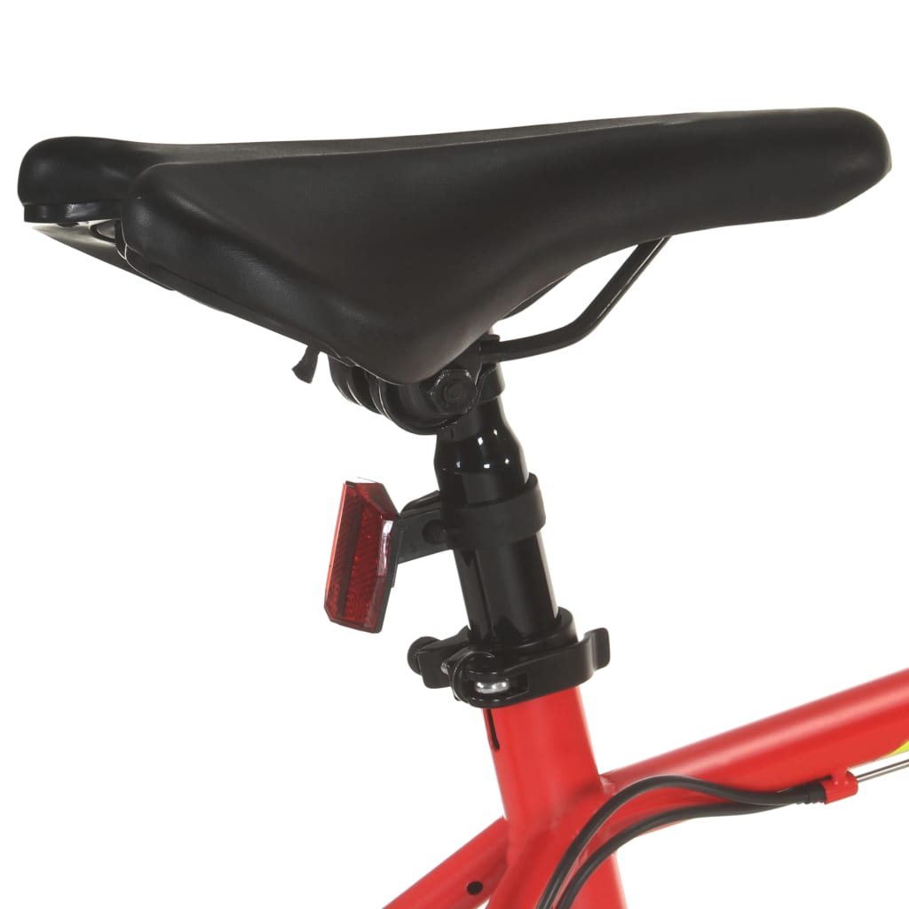 21-speed mountain bike, 27.5 inch wheel, red, 42 cm