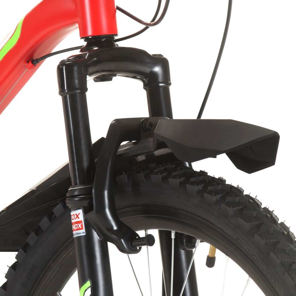 21-speed mountain bike, 26 inch wheel, 36 cm, red
