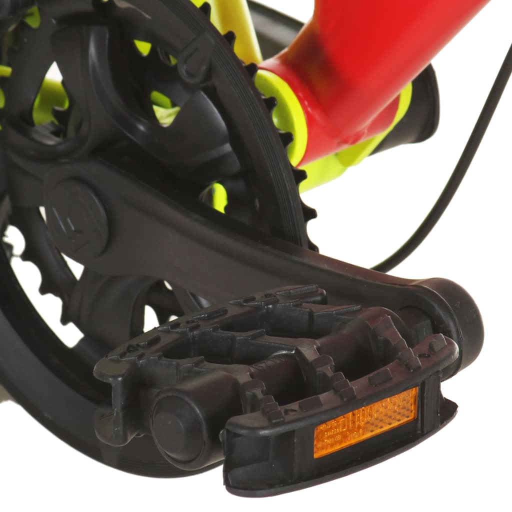 21-speed mountain bike, 26 inch wheel, red, 49 cm