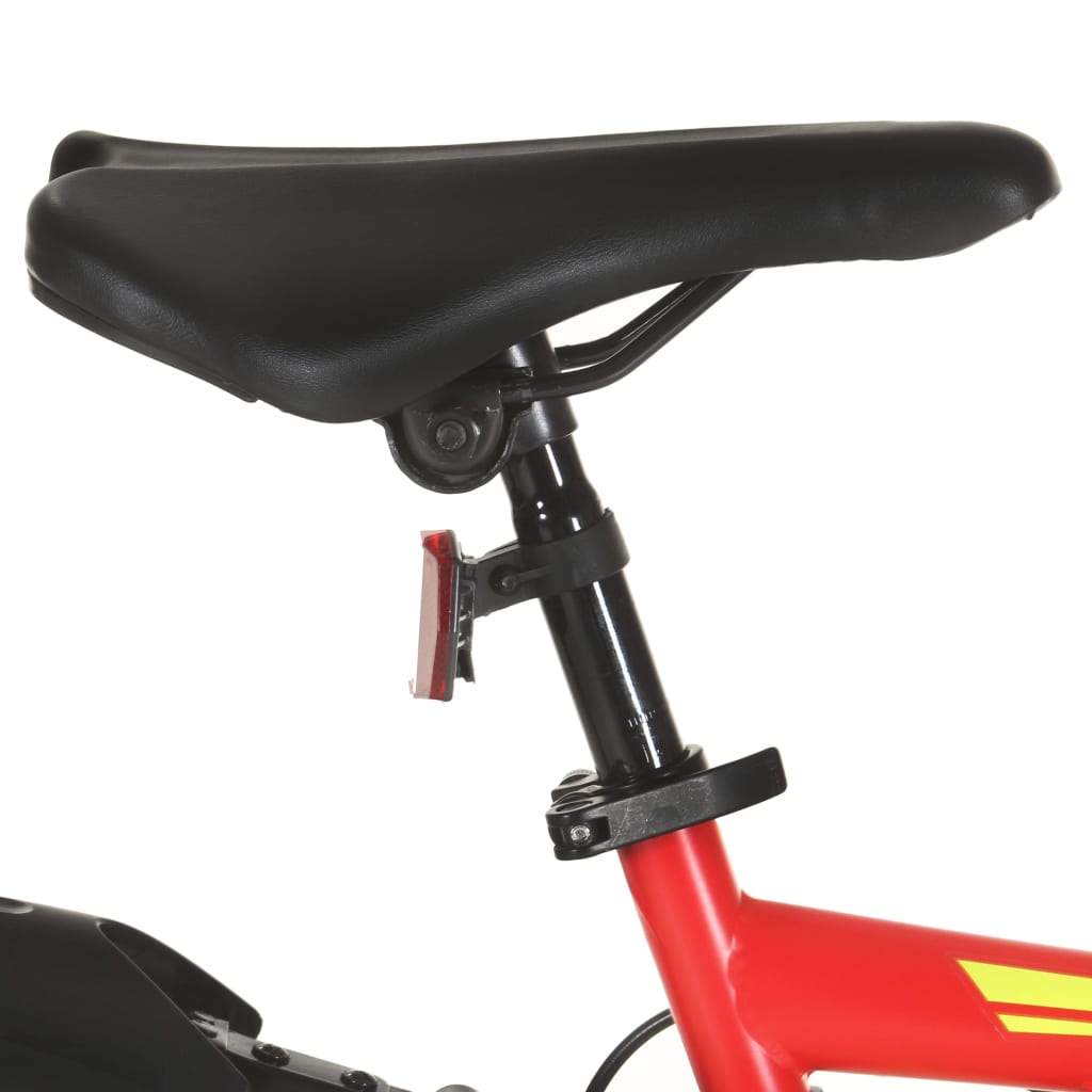 21-speed mountain bike, 26 inch wheel, red, 49 cm