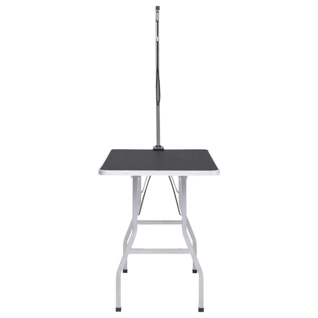 Adjustable dog grooming table with 1 leash