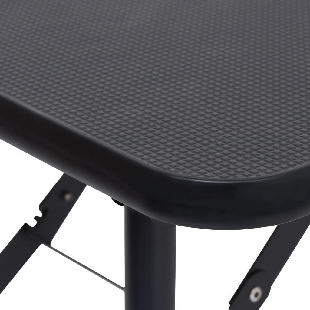 Adjustable dog grooming table with 1 leash and basket