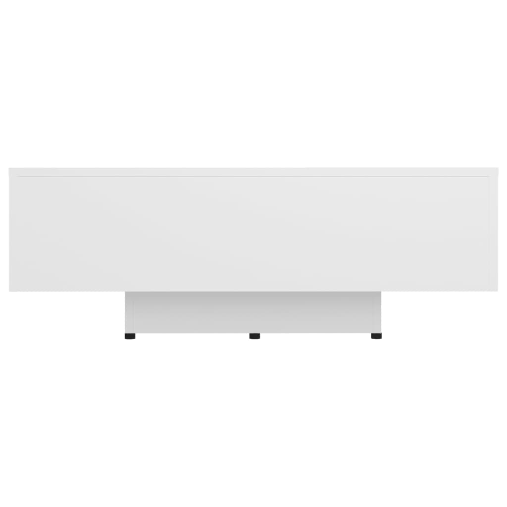 Coffee table, white, 85x55x31 cm, chipboard