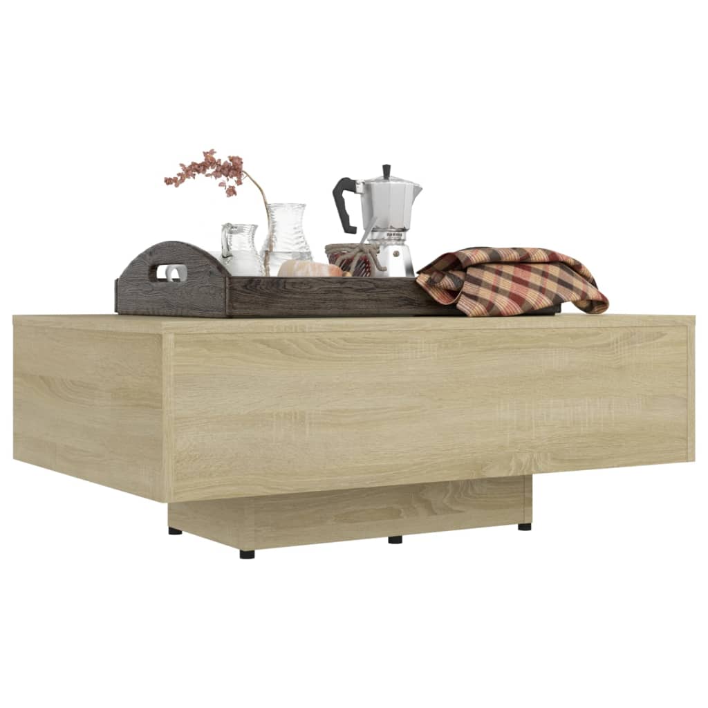 Măsuță de cafea, stejar sonoma, 85x55x31 cm, lemn prelucrat