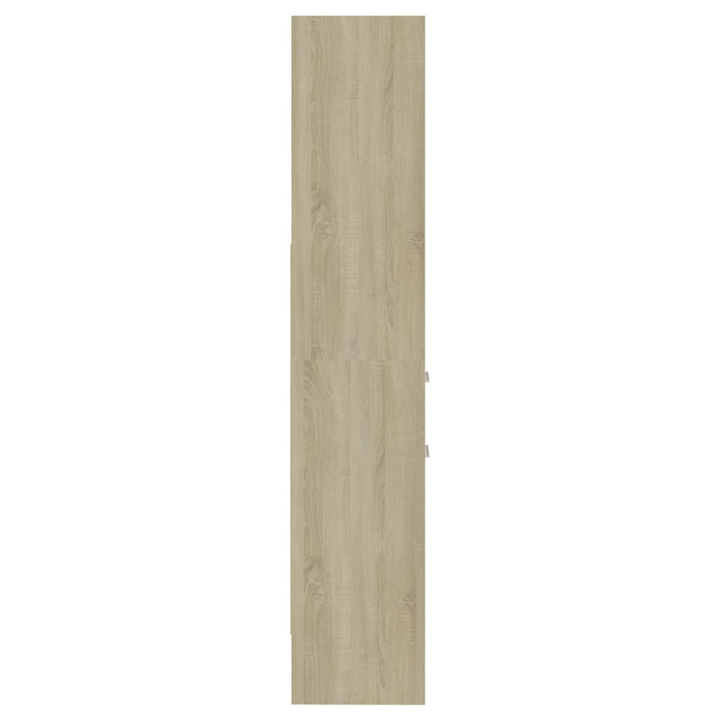 Bibliotecă, stejar Sonoma, 40x35x180 cm, lemn prelucrat