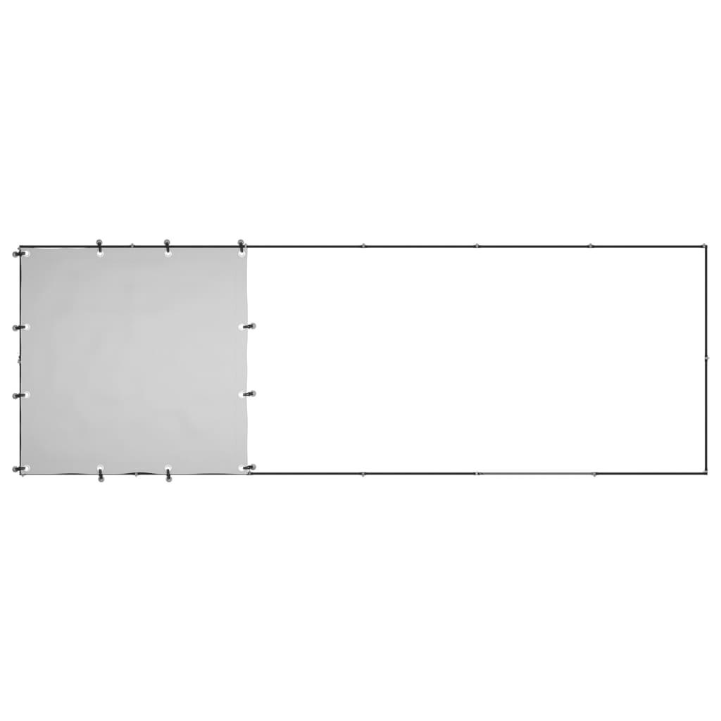 Dog paddock, black, 330x110x110 cm, steel