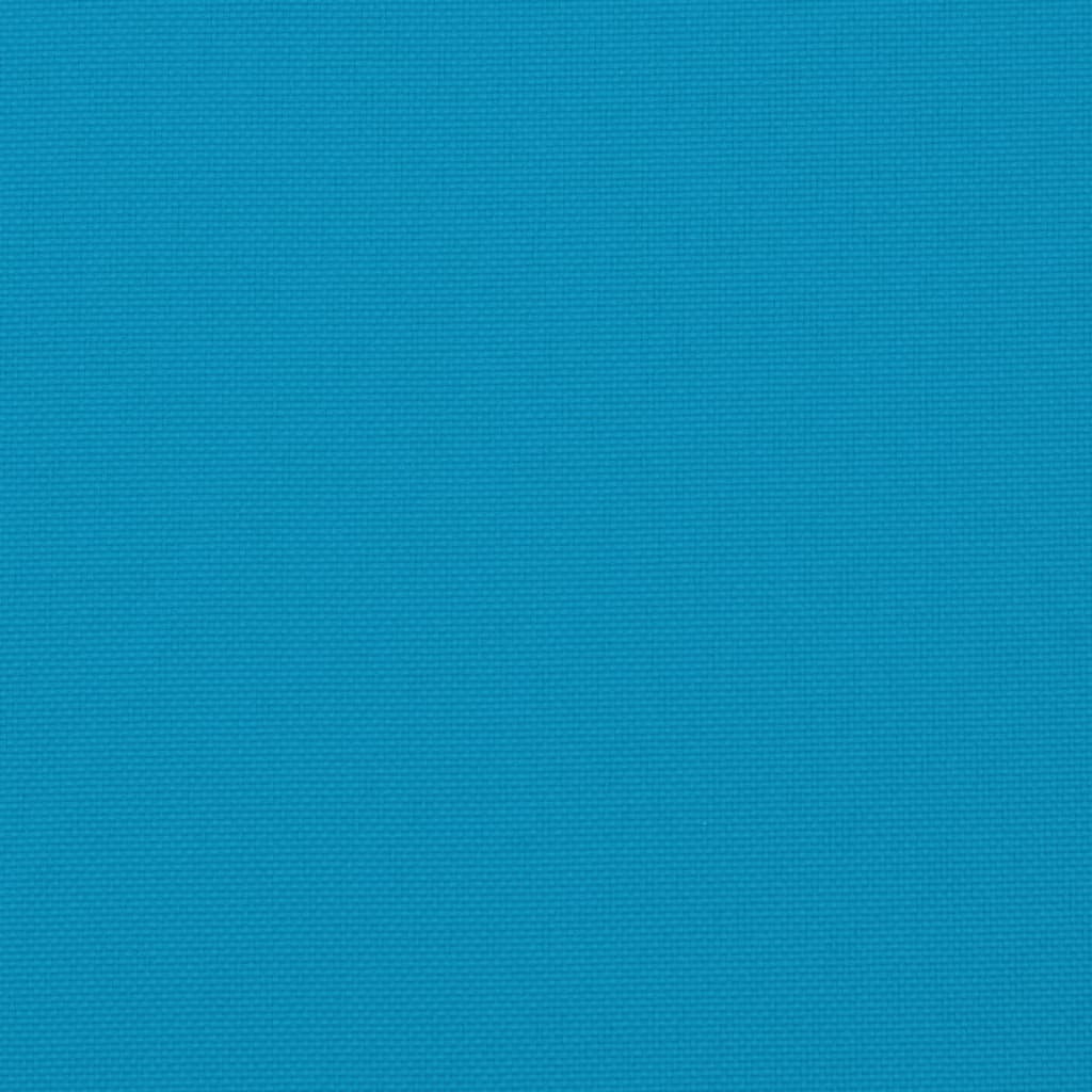 Bench cushion, light blue, 110x50x7 cm, oxford material