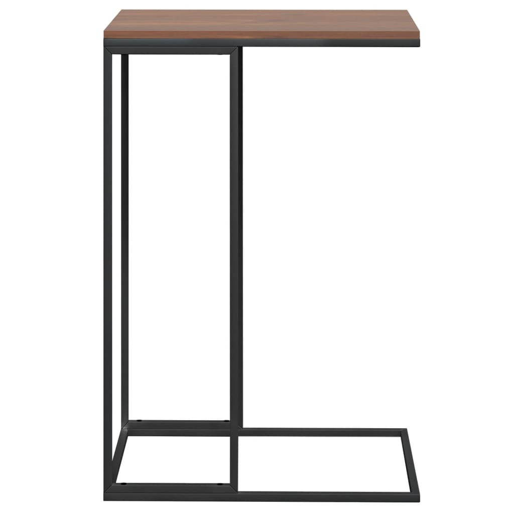 Side table, black, 40x30x59 cm, composite wood
