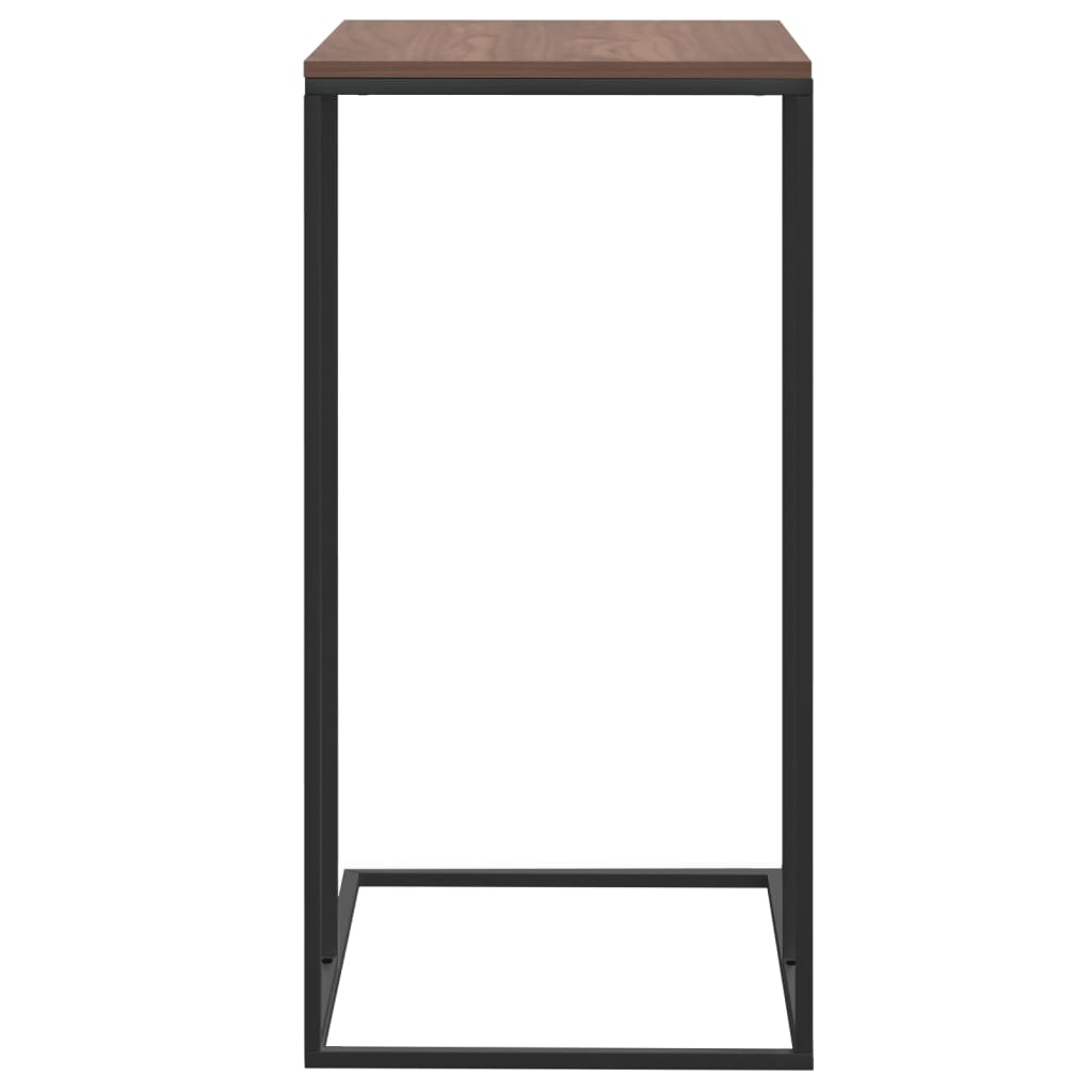 Side table, black, 40x30x59 cm, composite wood