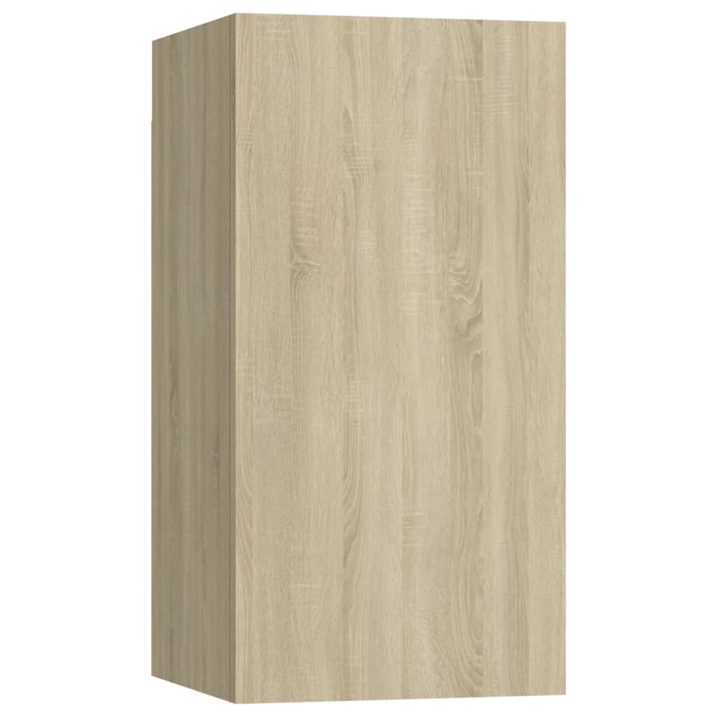 Dulapuri TV, 7 buc. stejar Sonoma 30,5x30x60 cm, lemn prelucrat