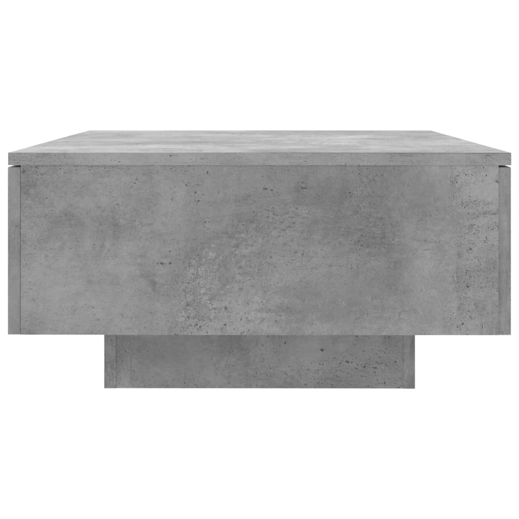 Măsuță de cafea, gri beton, 90x60x31 cm, lemn prelucrat
