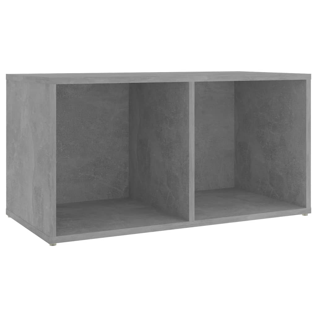 Dulapuri TV 2 buc gri beton, 72x35x36,5 cm lemn prelucrat