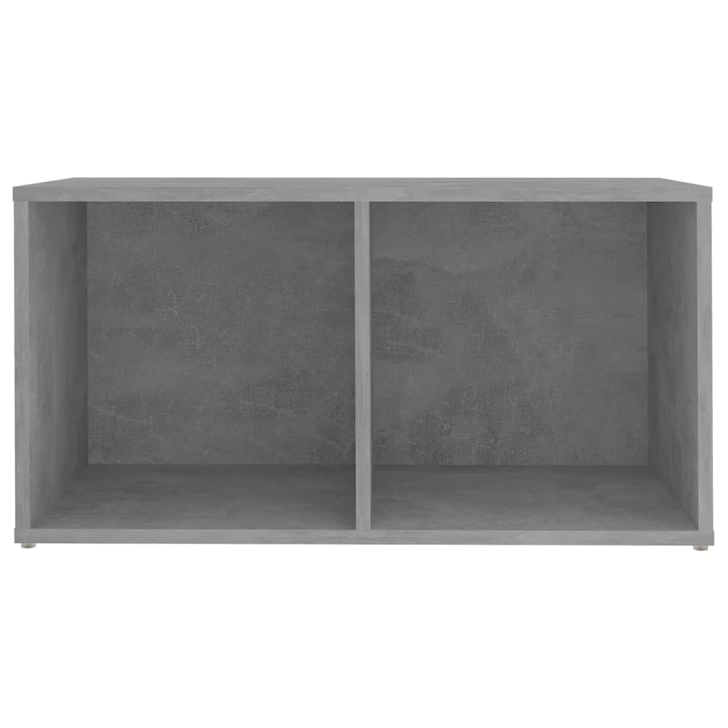 Dulapuri TV 2 buc gri beton, 72x35x36,5 cm lemn prelucrat