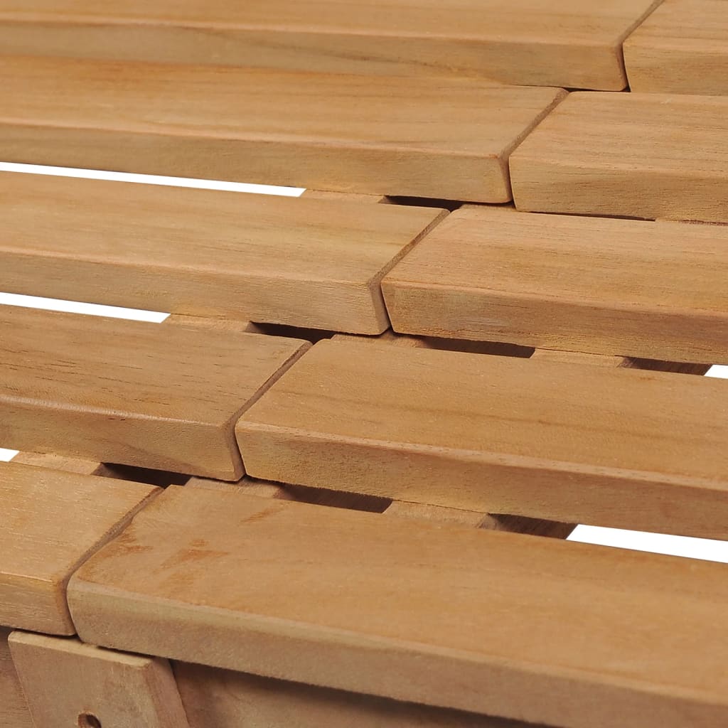 Bancă de grădină, 228 cm, lemn masiv de tec