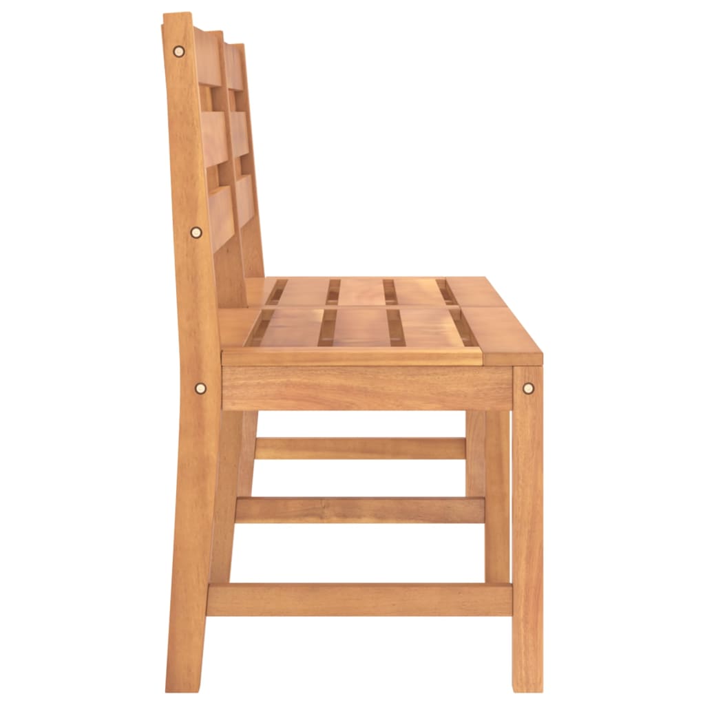 Bancă de grădină, 150 cm, lemn masiv de tec