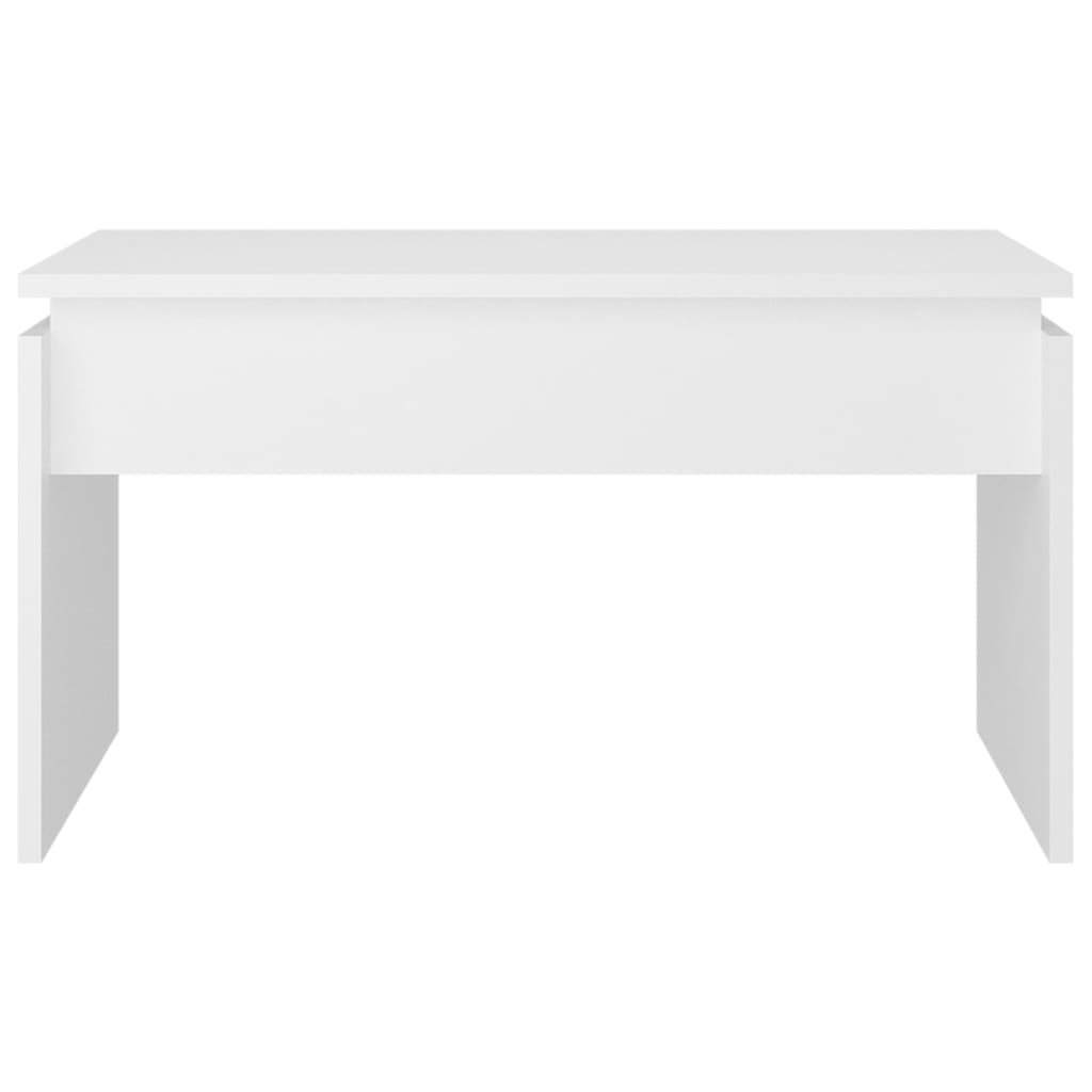 Coffee table, white, 68x50x38 cm, chipboard
