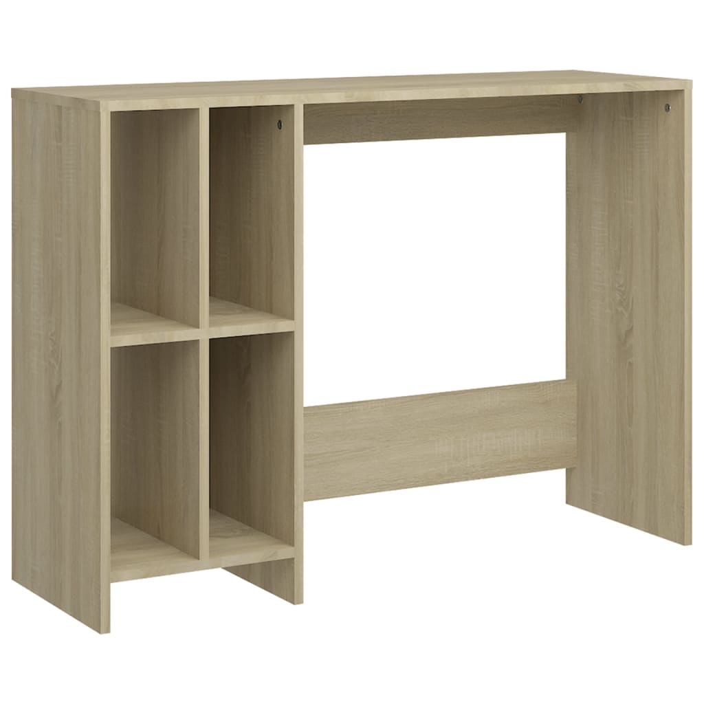 Notebook desk, sonoma oak, 102.5x35x75 cm, chipboard