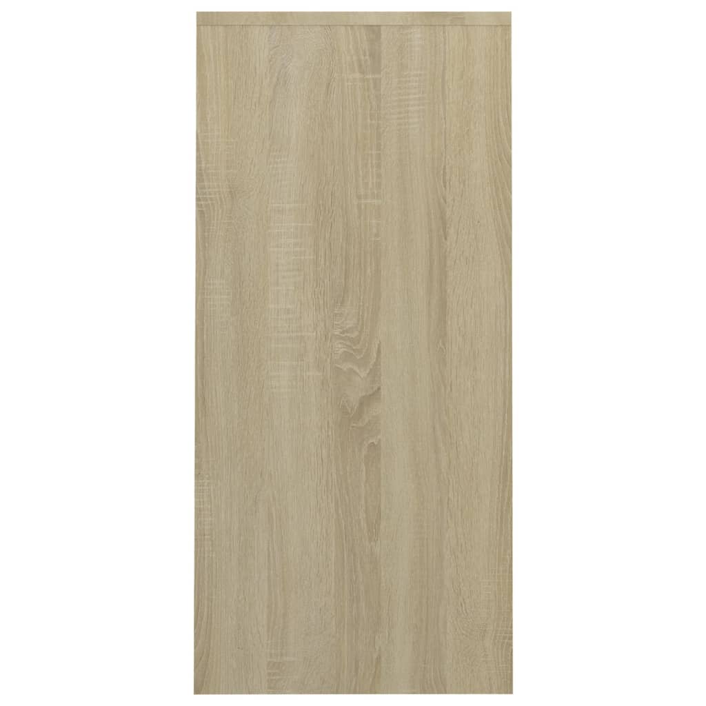 Notebook desk, sonoma oak, 102.5x35x75 cm, chipboard
