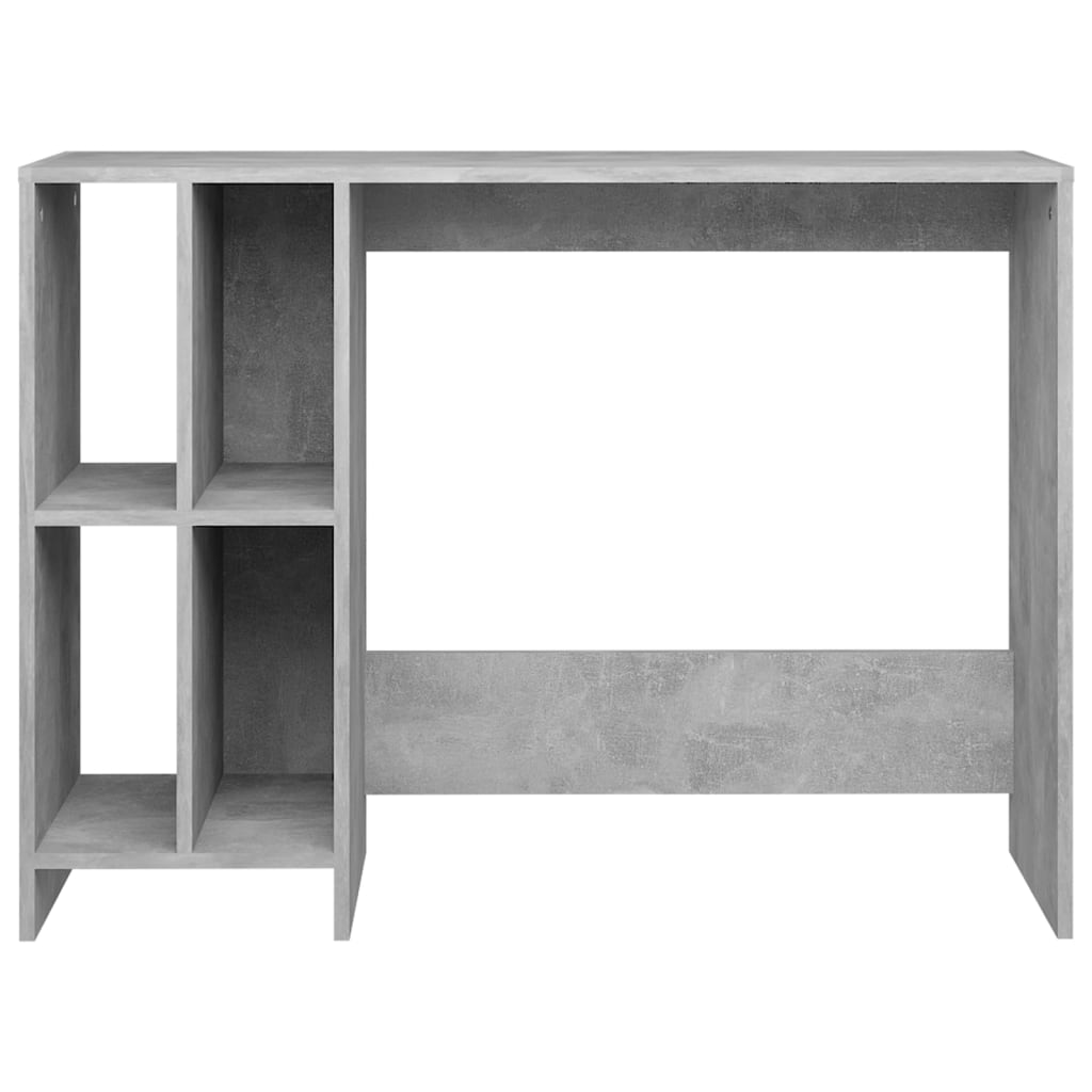Notebook desk, concrete gray, 102.5x35x75 cm, chipboard