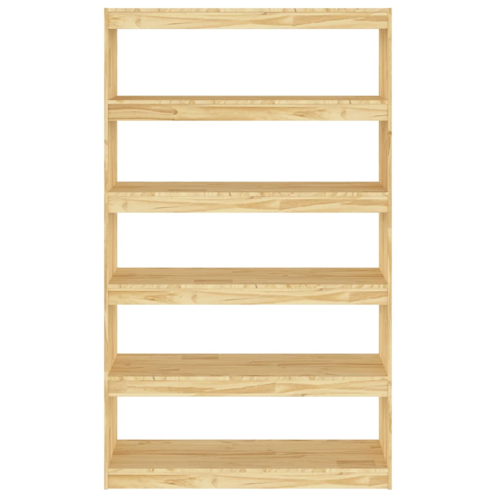 Bibliotecă/Separator cameră, 100x30x167,5 cm, lemn masiv pin