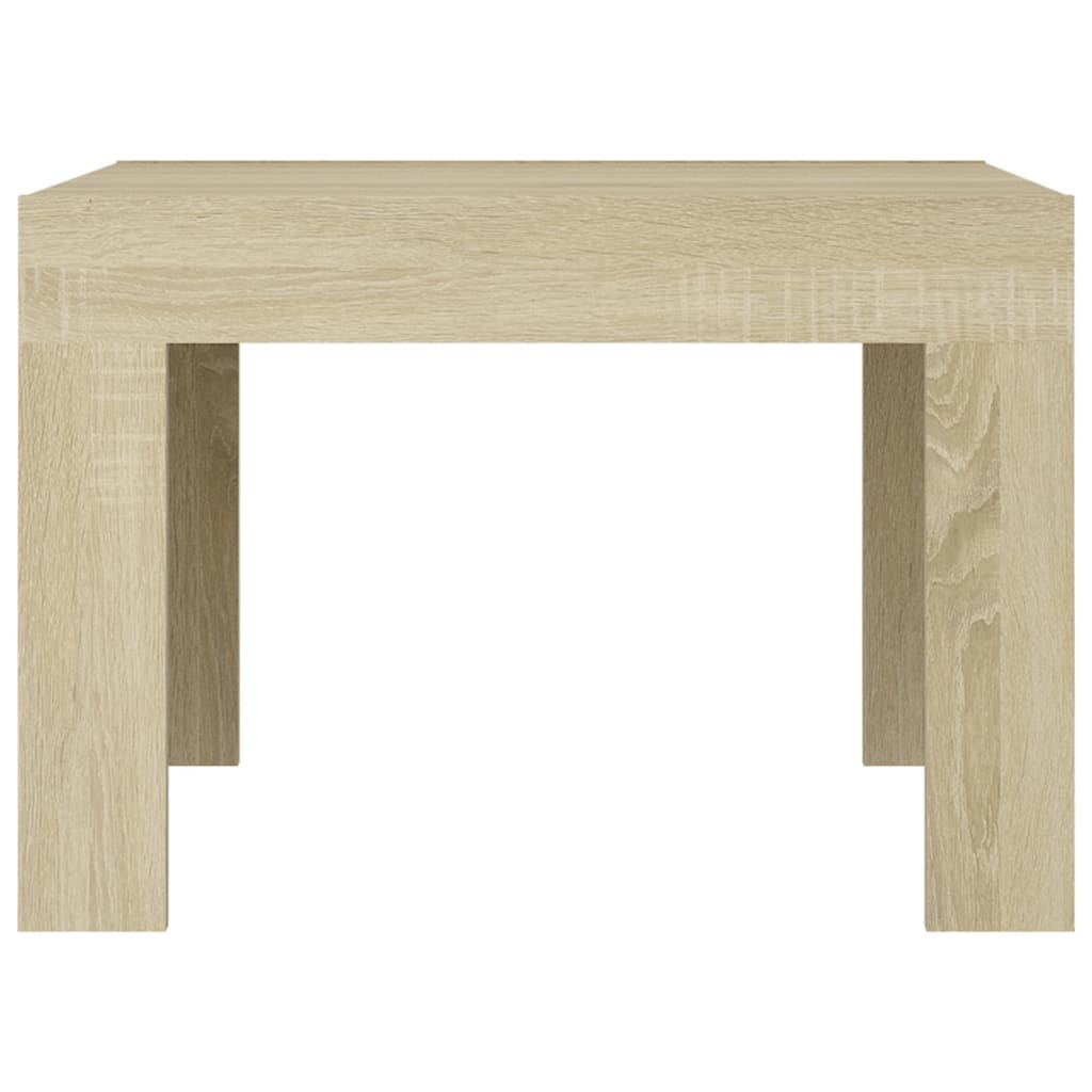 Coffee table, sonoma oak, 50x50x35 cm, chipboard
