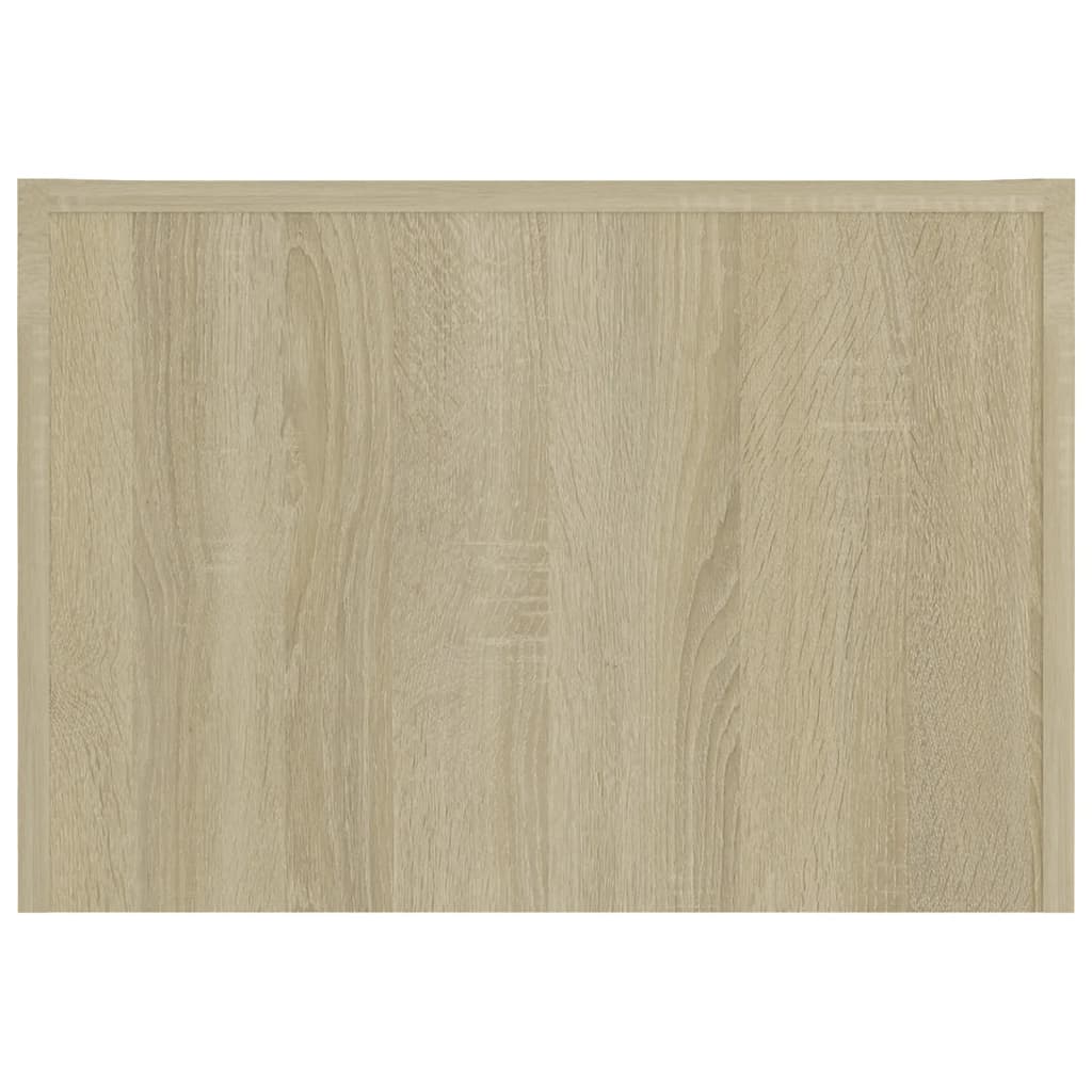 Coffee table, sonoma oak, 50x50x35 cm, chipboard