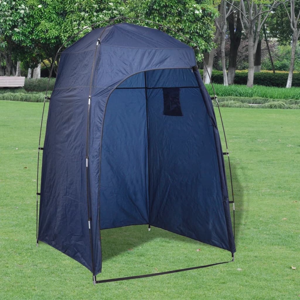 Portable camping toilet with tent, 10+10 L