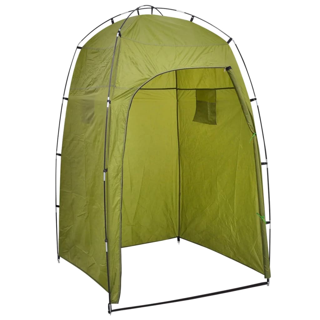 Portable camping toilet with tent, 10+10 L