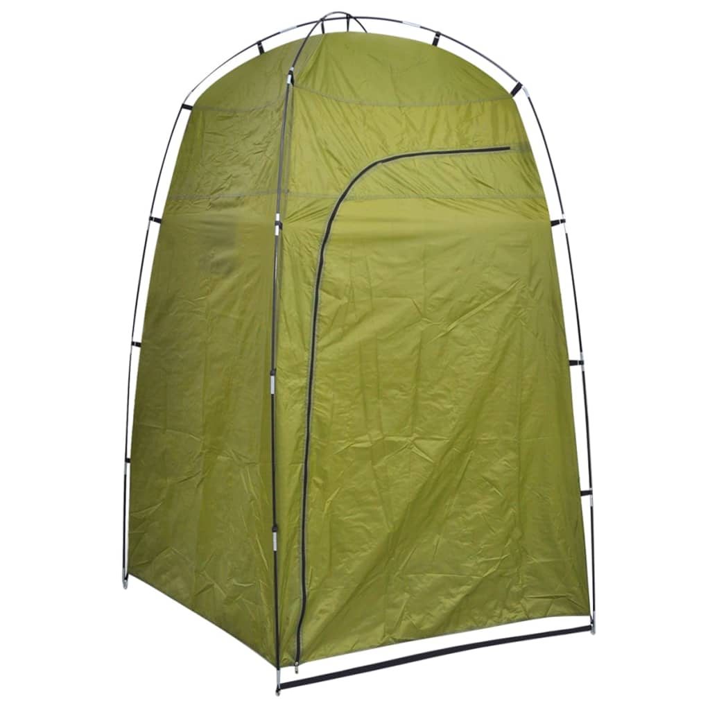 Portable camping toilet with tent, 10+10 L