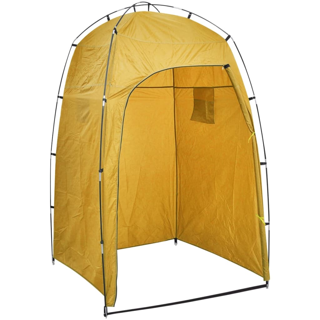 Portable camping toilet with tent, 10+10 L
