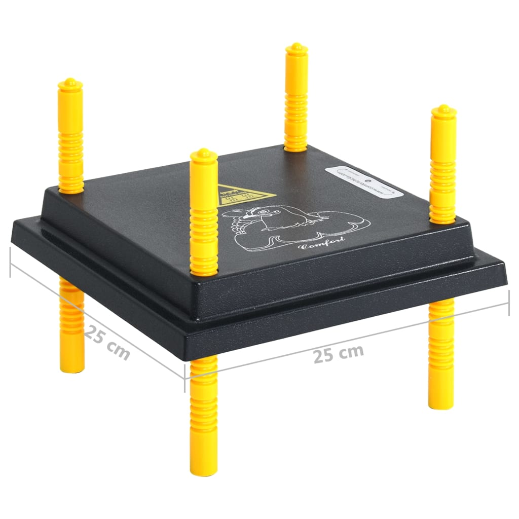 Heating plate for chickens and ducklings, 25x25 cm