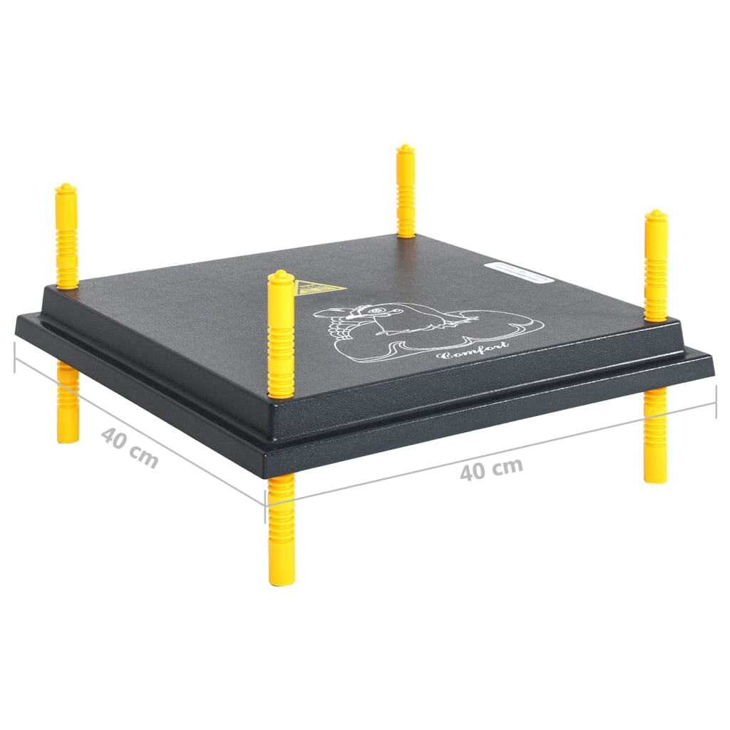 Heating plate for chickens and ducklings, 40x40 cm