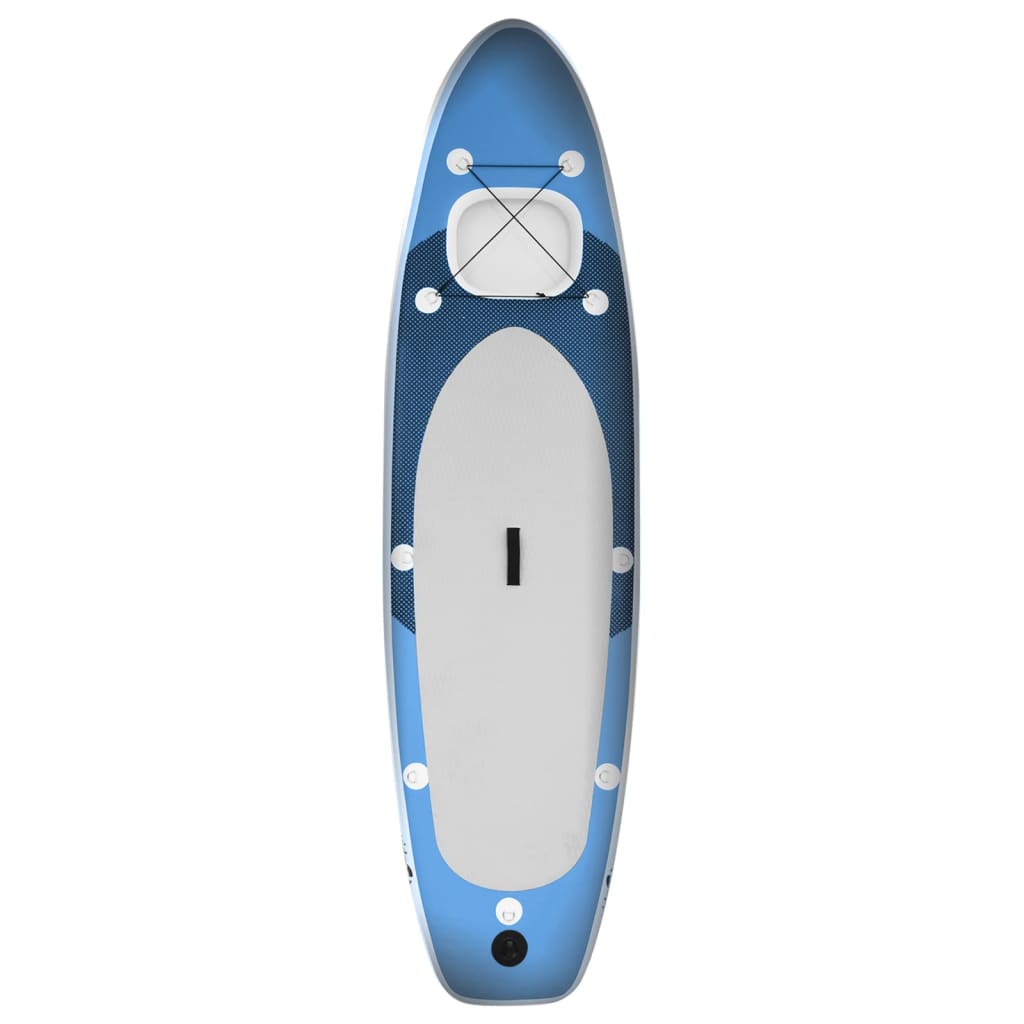 Inflatable paddleboard set, blue, 330x76x10 cm