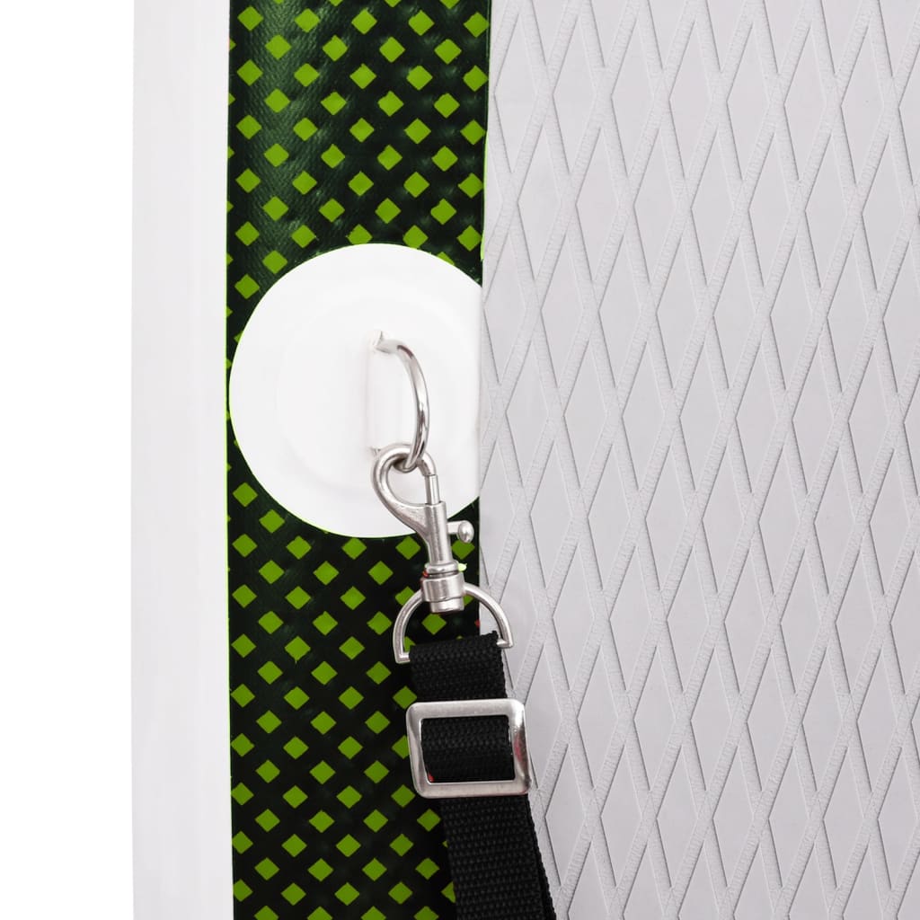 Inflatable SUP board set, green, 360x81x10 cm