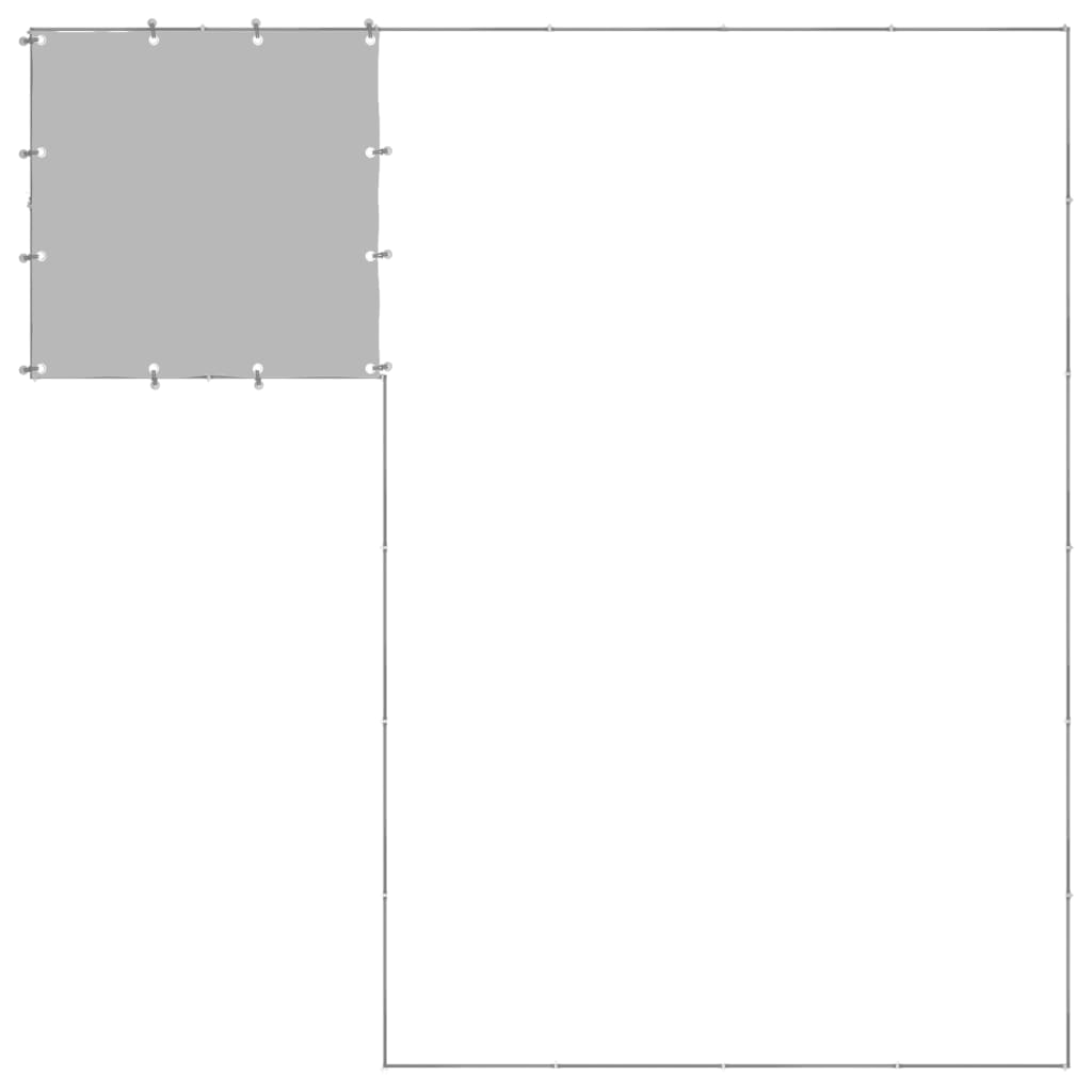 Dog pen, silver, 8.47 m², steel