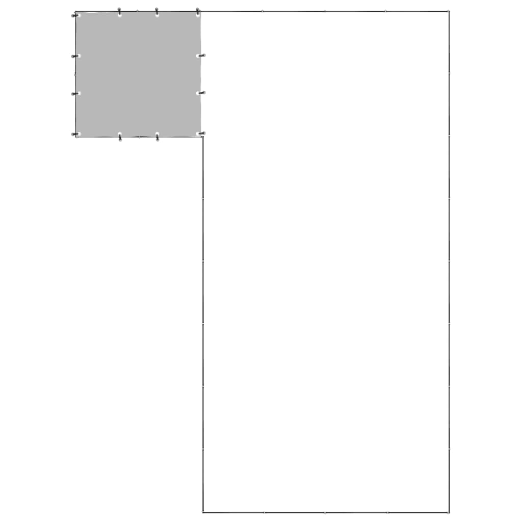 Dog paddock, black, 10.89 m², steel