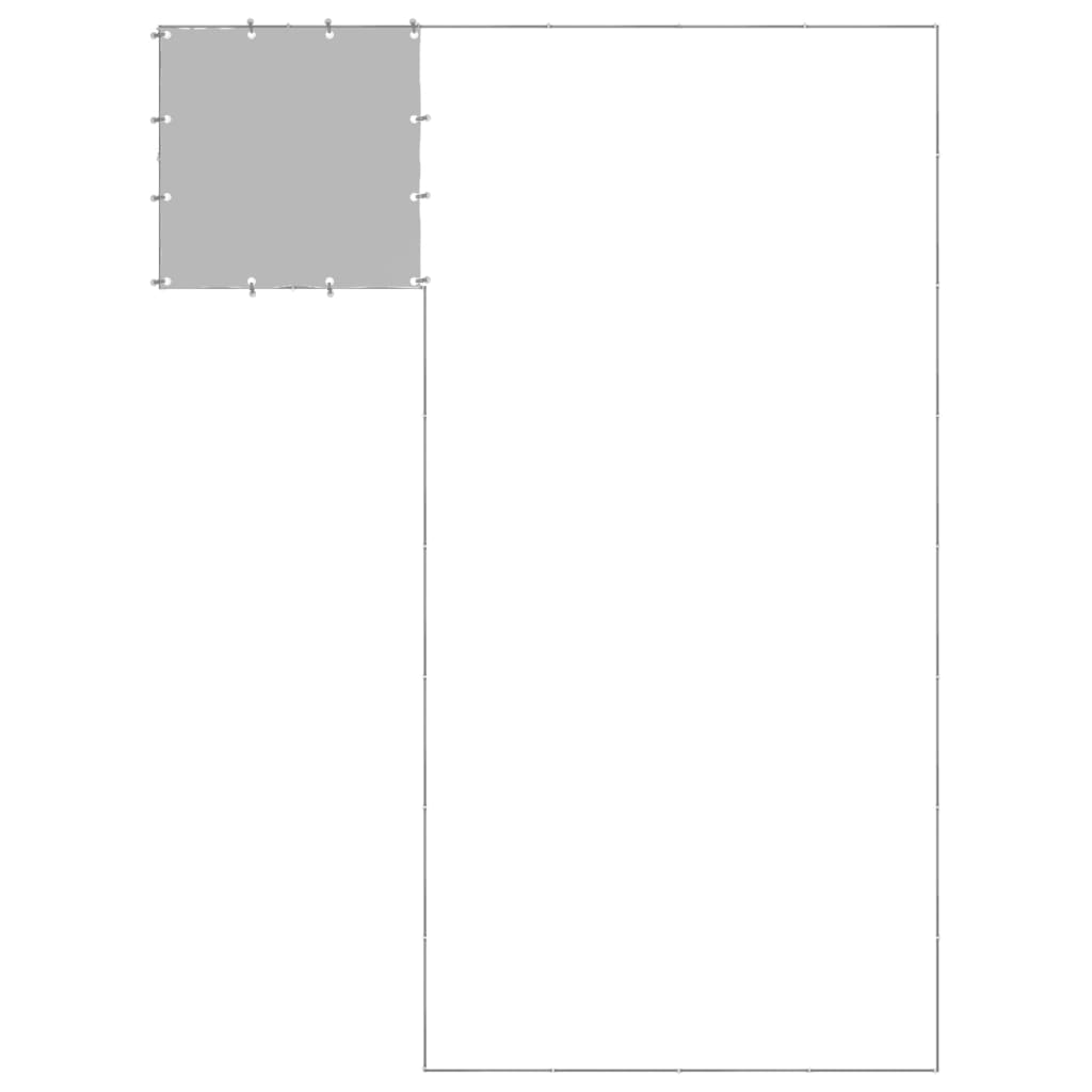 Dog pen, silver, 10.89 m², steel