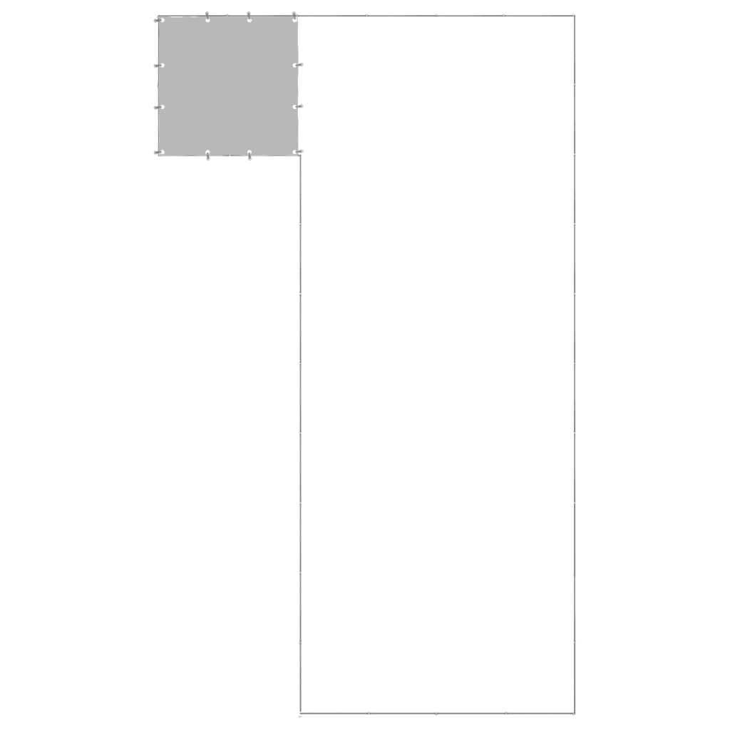 Dog pen, silver, 13.31 m², steel