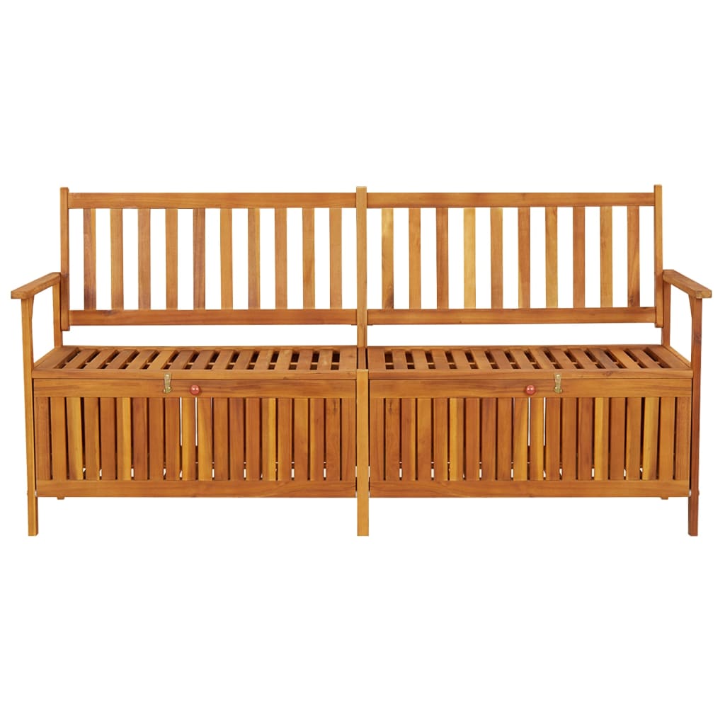 Bancă de depozitare , 170 cm, lemn masiv de acacia