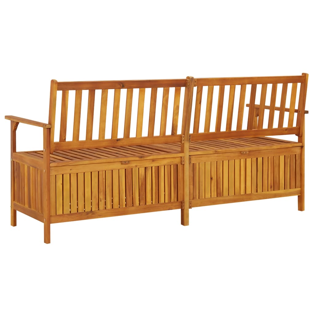 Bancă de depozitare , 170 cm, lemn masiv de acacia