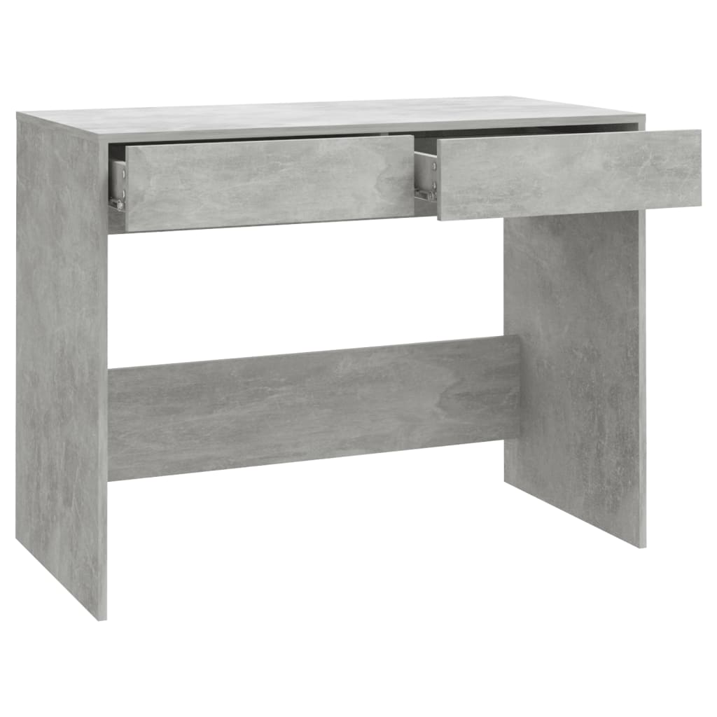 Desk, concrete grey, 101 x 50 x 76.5 cm, chipboard