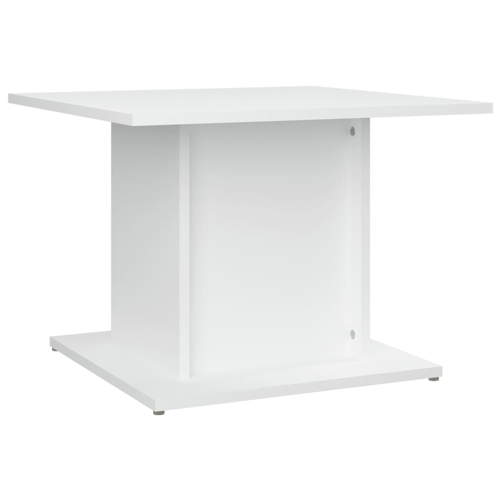 Coffee table, white, 55.5x55.5x40 cm, chipboard