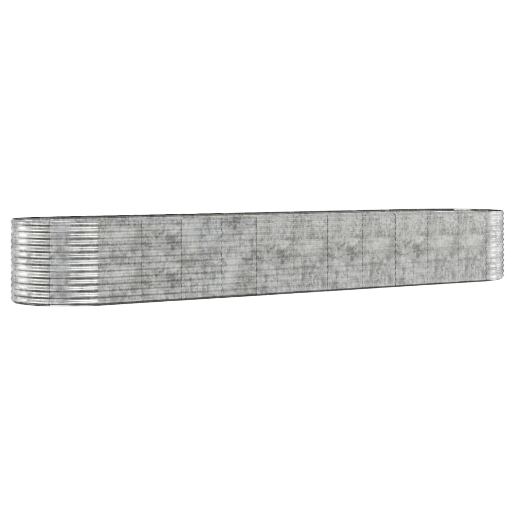 Strat înălțat grădină 507x100x68 cm oțel vopsit electrostatic