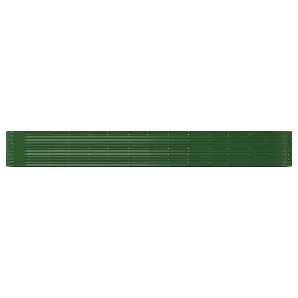 Strat înălțat grădină verde, oțel vopsit electrostatic