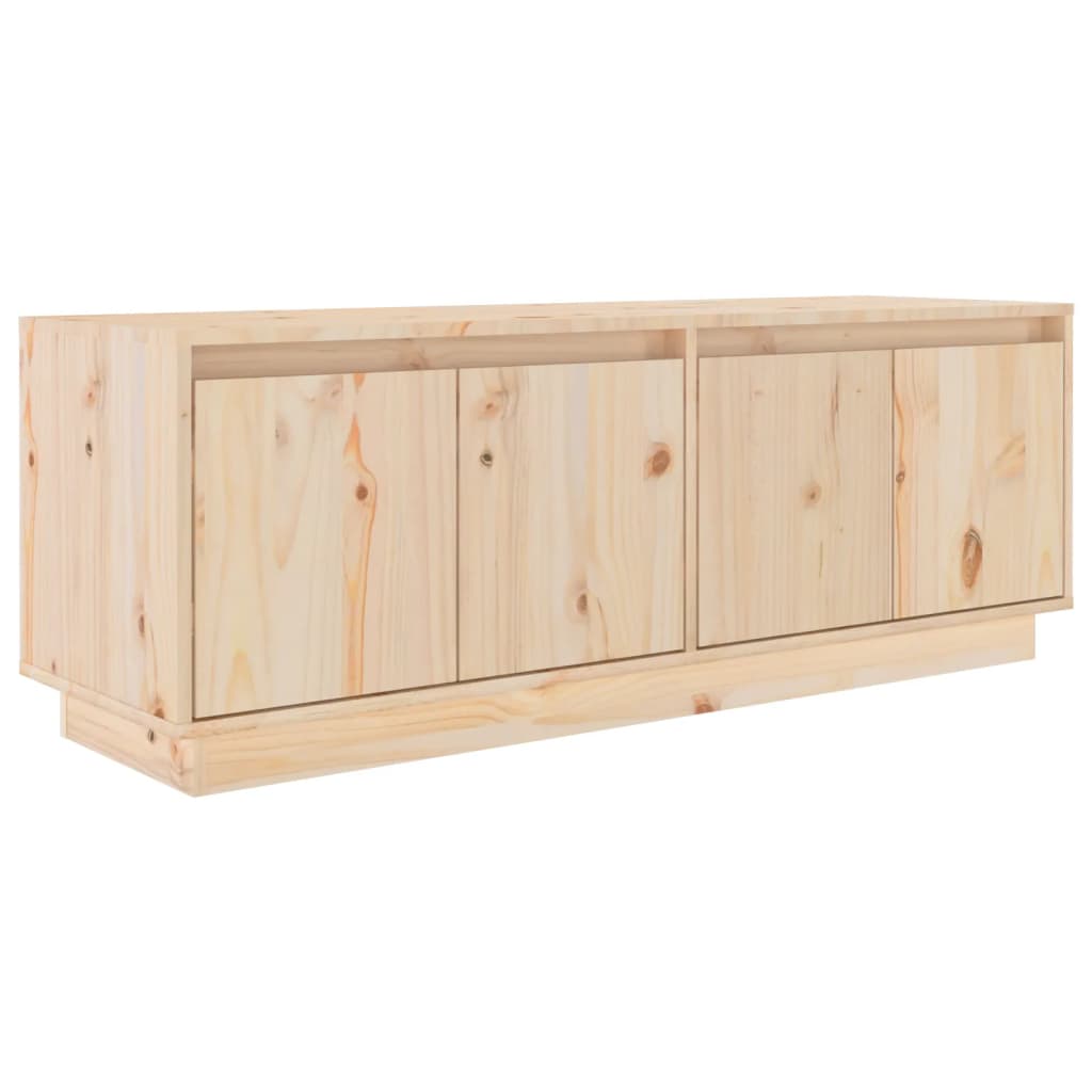 TV chest, 110x34x40 cm, solid pine wood