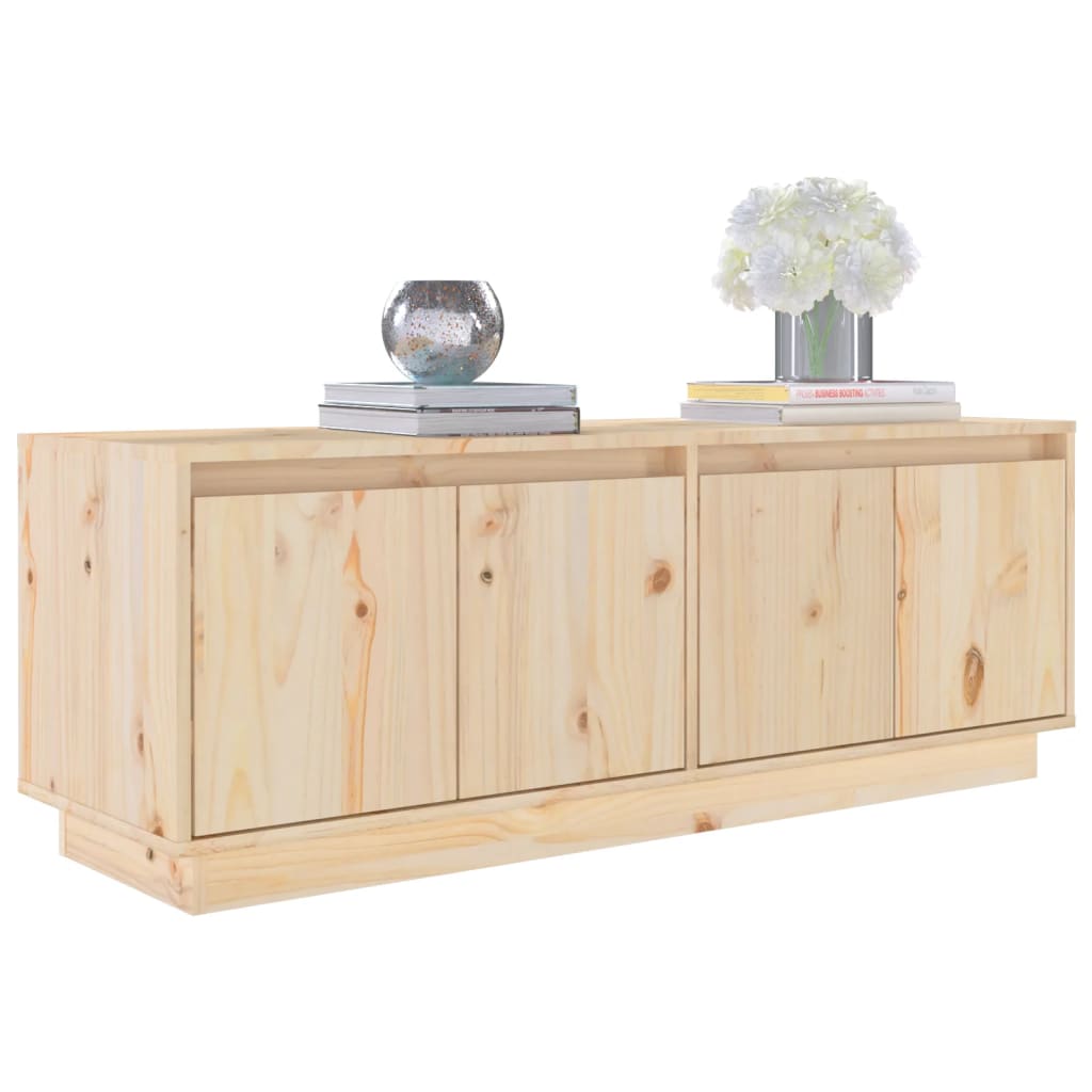 TV chest, 110x34x40 cm, solid pine wood