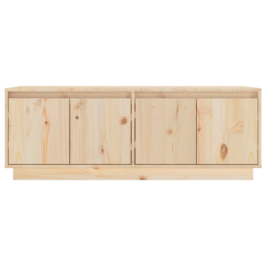 TV chest, 110x34x40 cm, solid pine wood