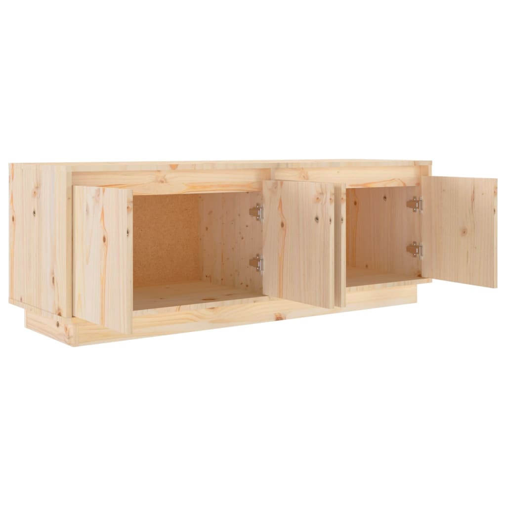 TV chest, 110x34x40 cm, solid pine wood
